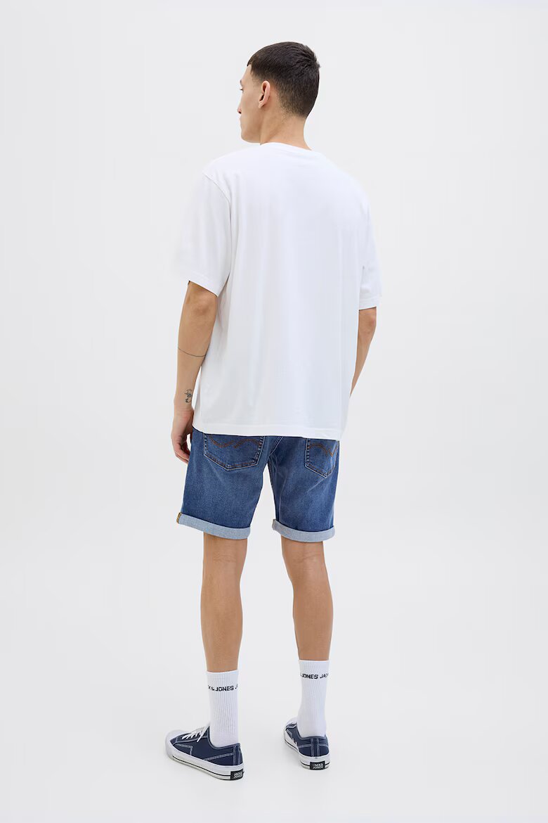 Jack & Jones Къси дънки с ниска талия Син