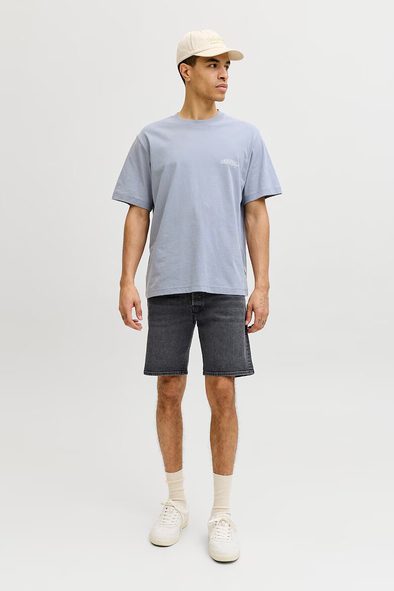 Jack & Jones Къси дънки Tъмносив