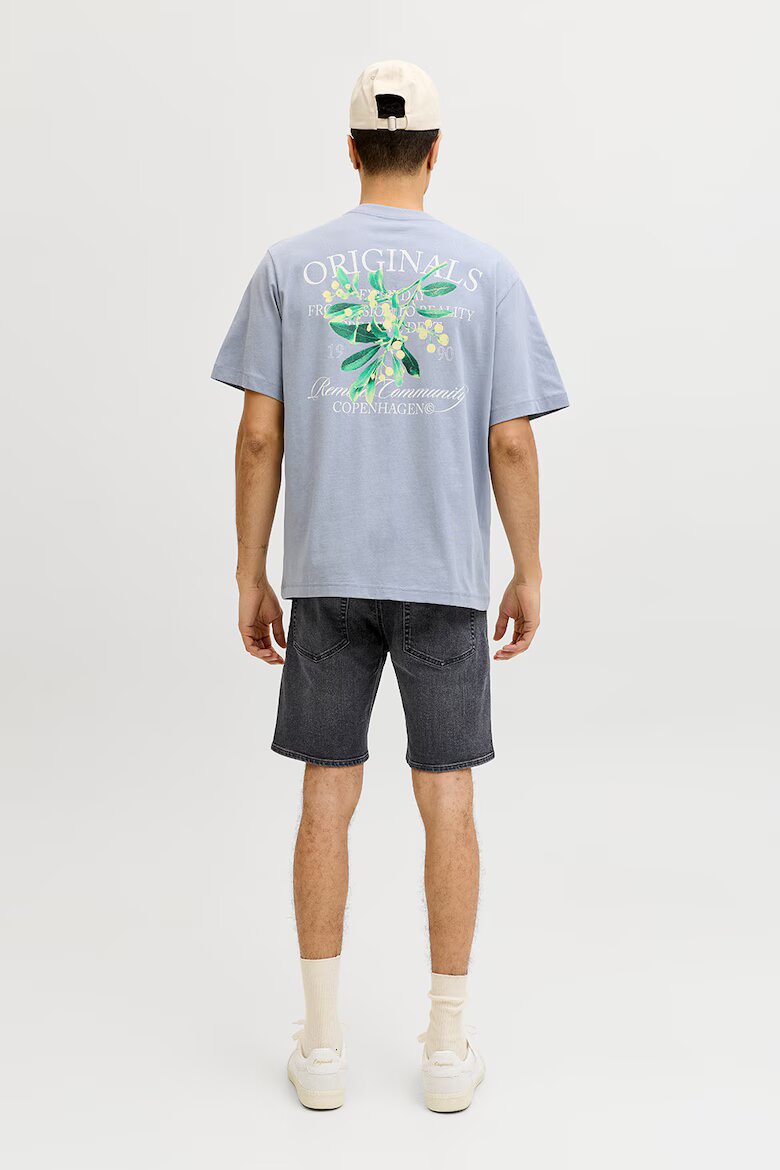 Jack & Jones Къси дънки Tъмносив