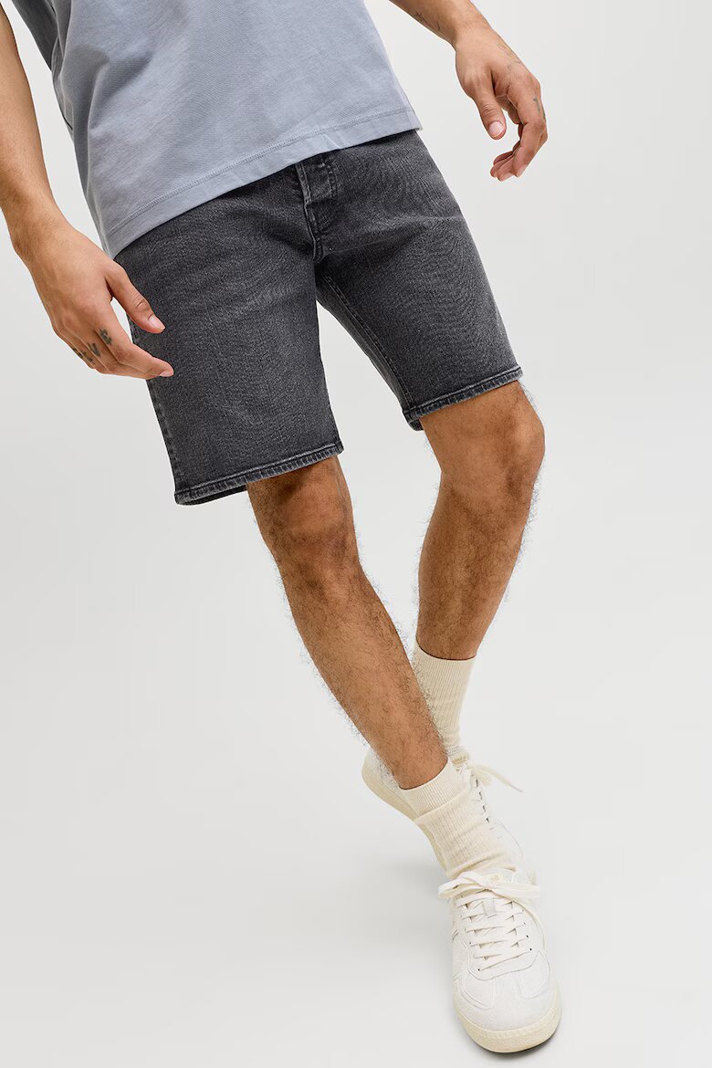 Jack & Jones Къси дънки Tъмносив