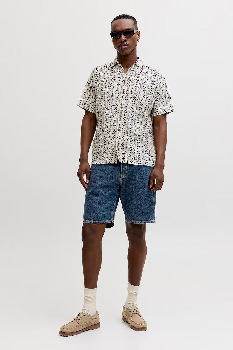 Jack & Jones Къси дънки Tony с копчета