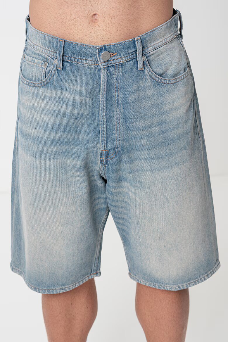 Jack & Jones Къси широки дънки Син