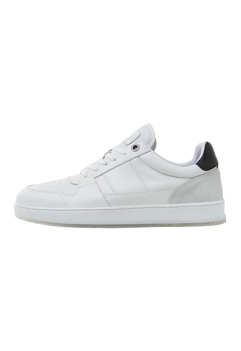 Jack & Jones Кожени спортни обувки с велур