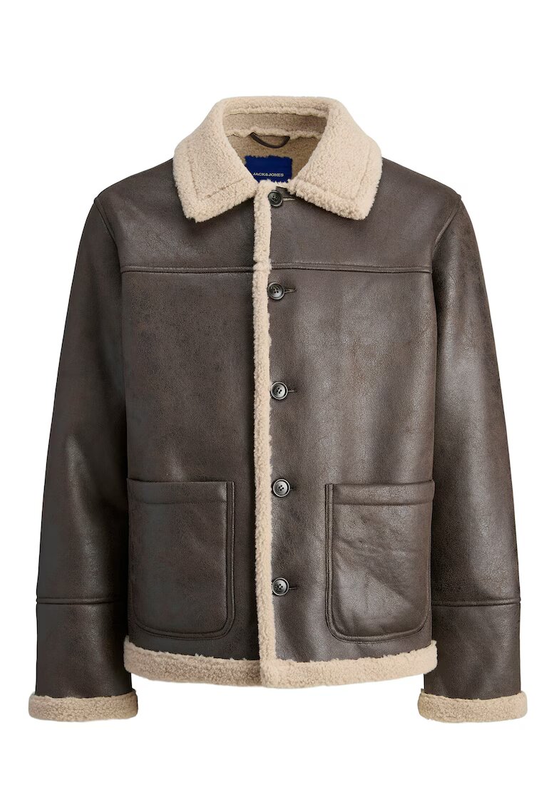 Jack & Jones Кожено яке - Jack Jones - кожа
