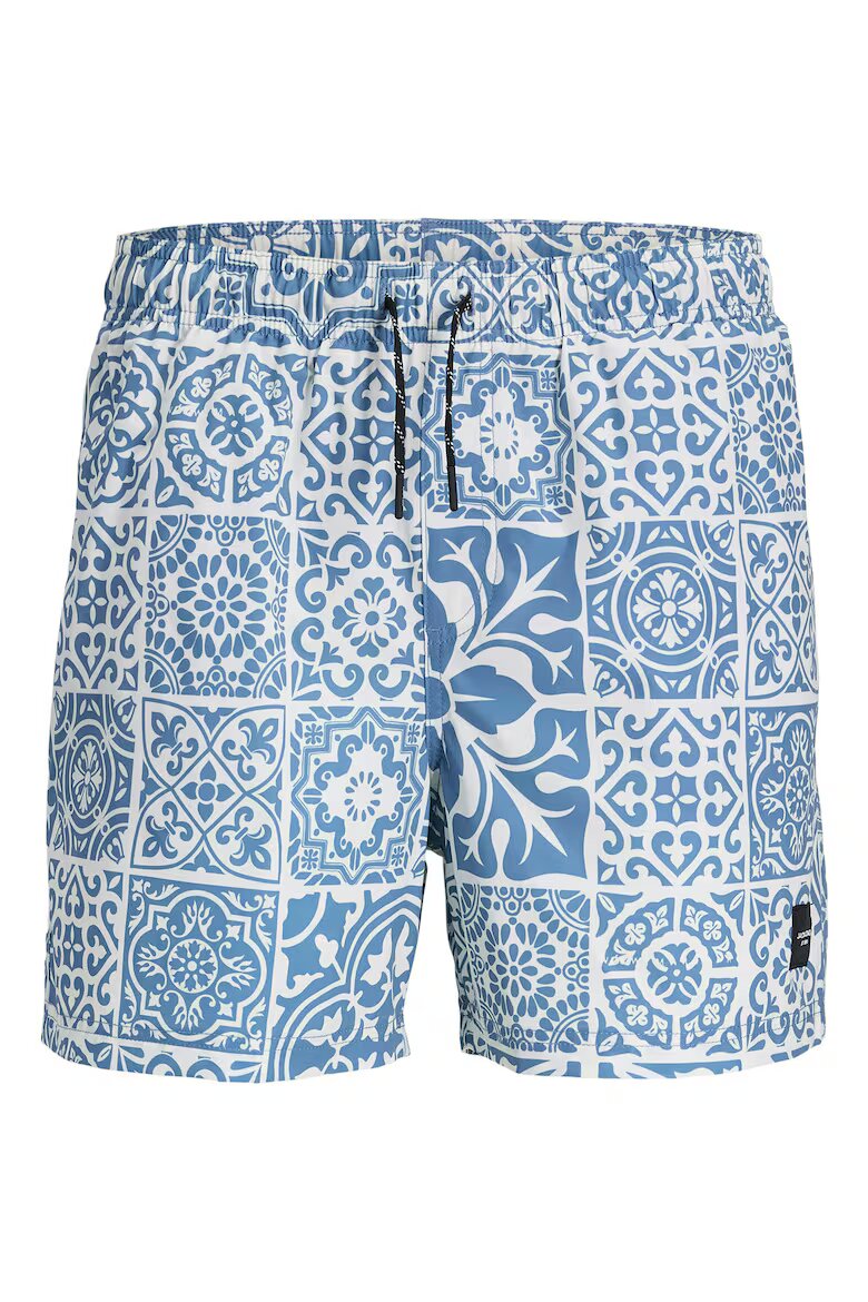 Jack & Jones Мъжки бански шорти Jack Jones 12277730 Рециклиран полиестер/Полиестер 47867 Светлосин