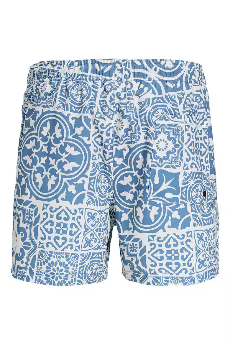 Jack & Jones Мъжки бански шорти Jack Jones 12277730 Рециклиран полиестер/Полиестер 47867 Светлосин