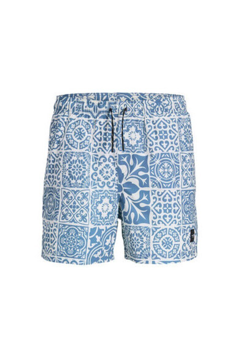 Jack & Jones Мъжки бански шорти Jack Jones 12277730 Рециклиран полиестер/Полиестер 47867 Светлосин