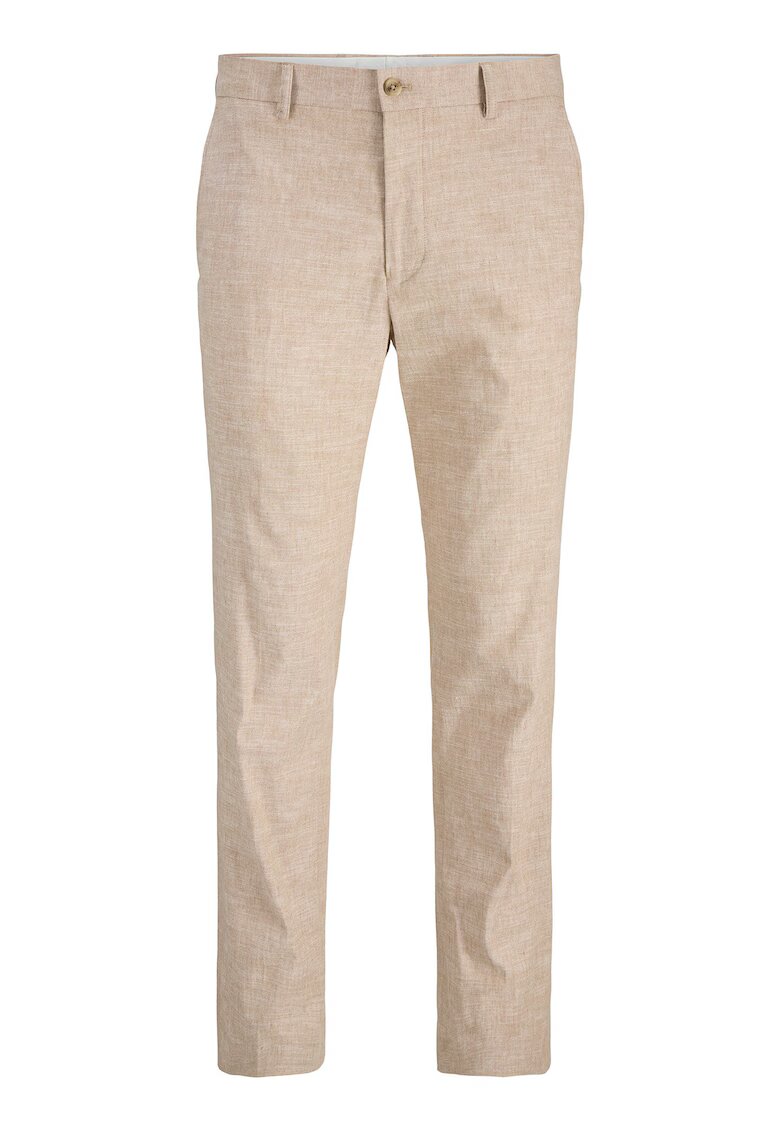 Jack & Jones Мъжки чинос панталон Jack Jones - 12228724 - Лен/Памук -