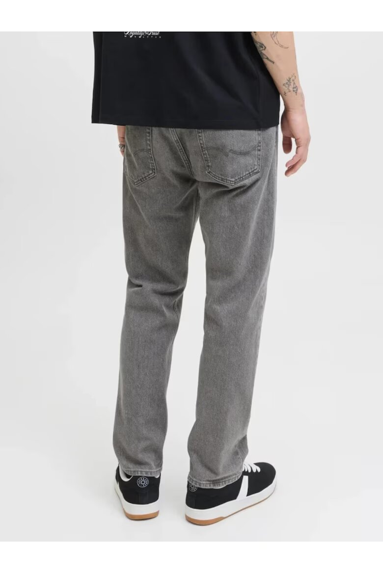 Jack & Jones Мъжки дънки CHRIS висока талия свободна кройка Сив