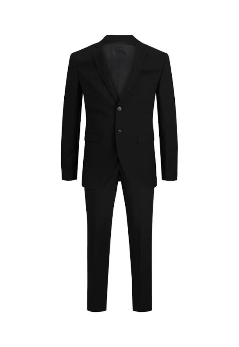 Jack & Jones Мъжки елегантен костюм - 302707850 - Полиестер - Черен