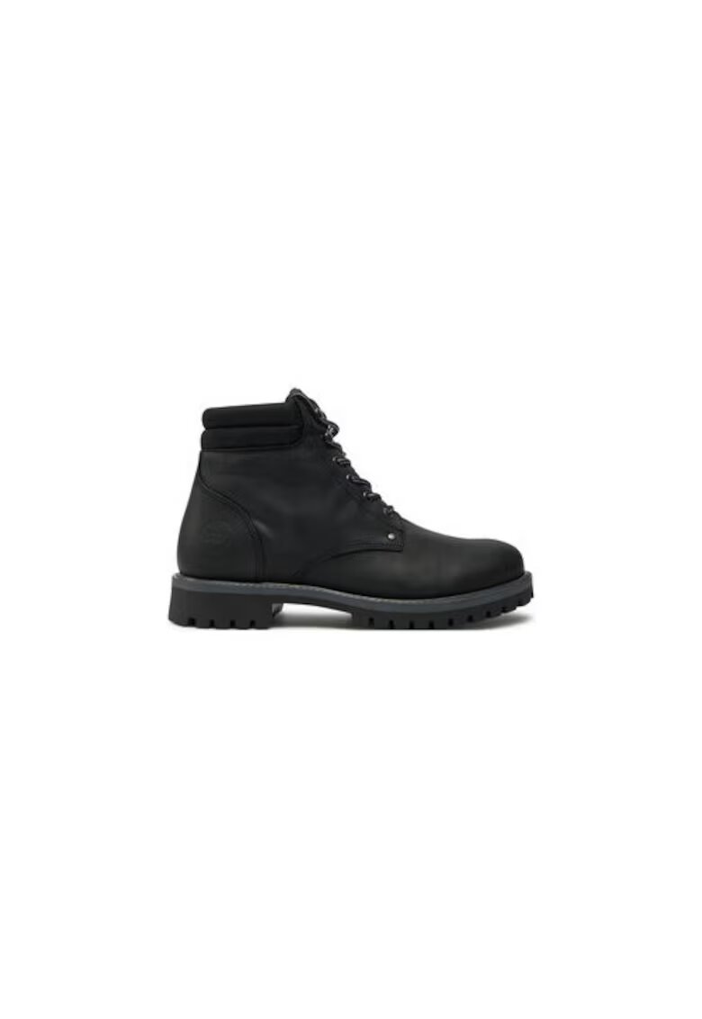 Jack & Jones Мъжки туристически обувки Jack Jones - 12257999 - естествена кожа - черни - Черен