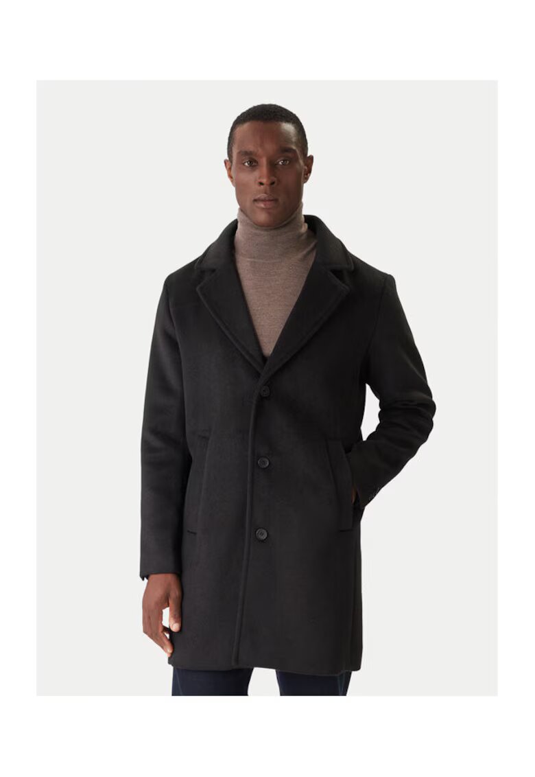 Jack & Jones Мъжко преходно яке - черно - изработено от качествен материал