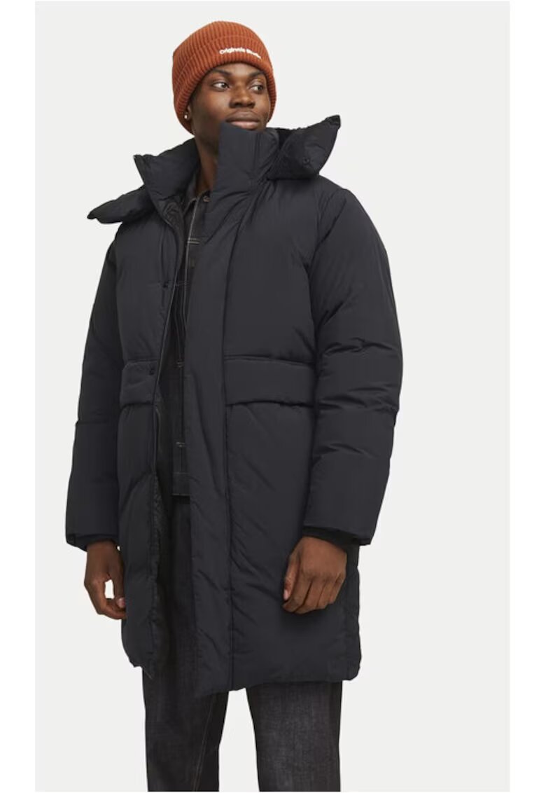 Jack  Jones Мъжко яке - Bolton 12259486 - Черно - Полиамид