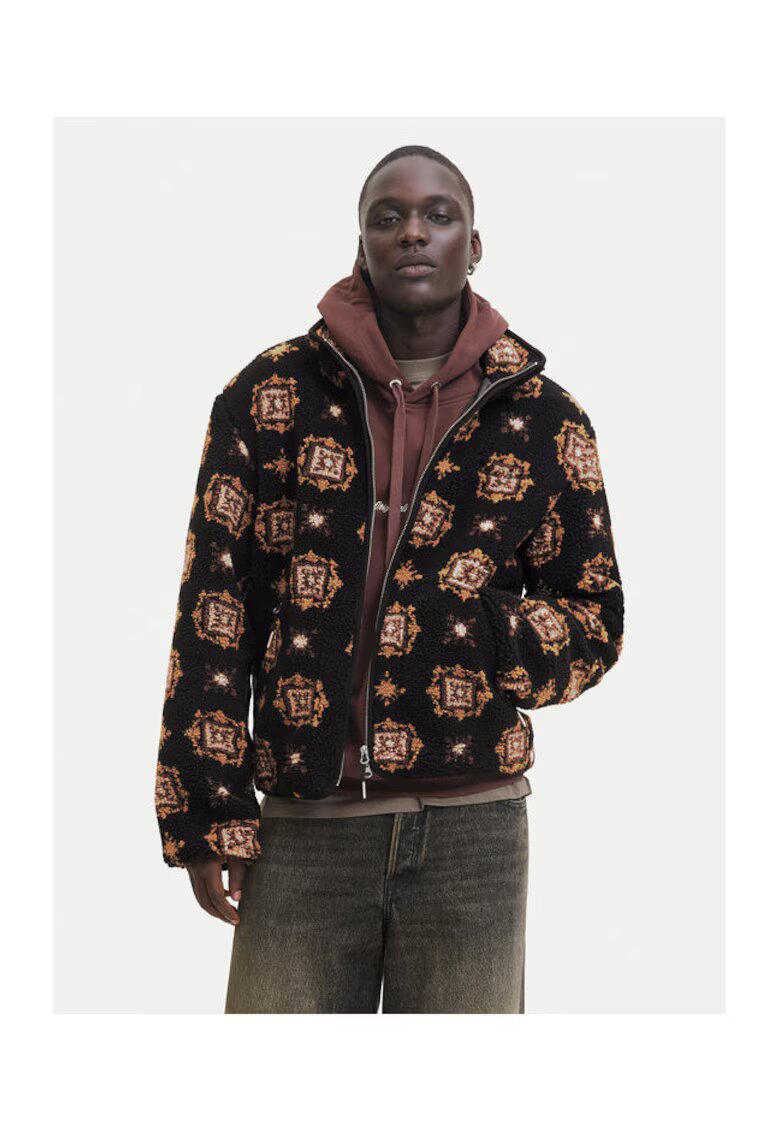 Jack & Jones Мъжко яке черно - изработено от качествен материал