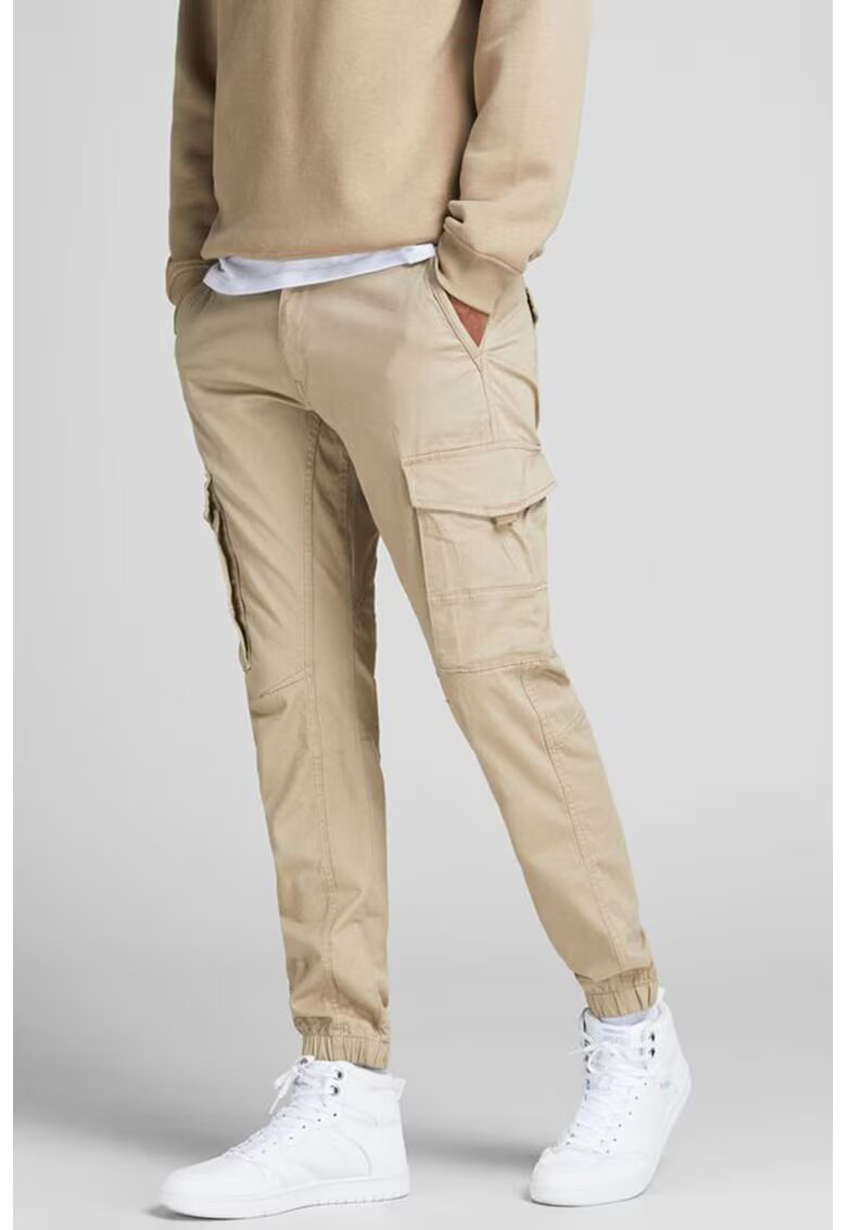 Jack & Jones Панталон карго със скосени джобове