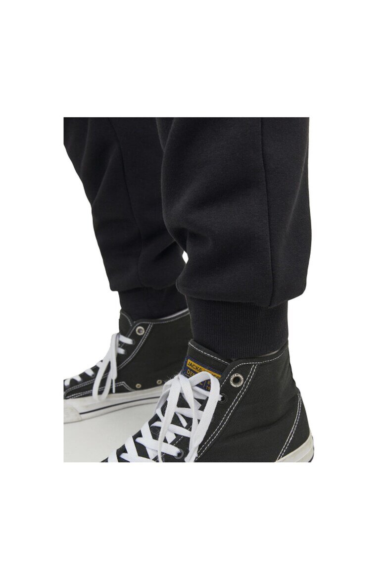 Jack & Jones Панталони Gordon Bradley 12249274-черно 30732 Черен