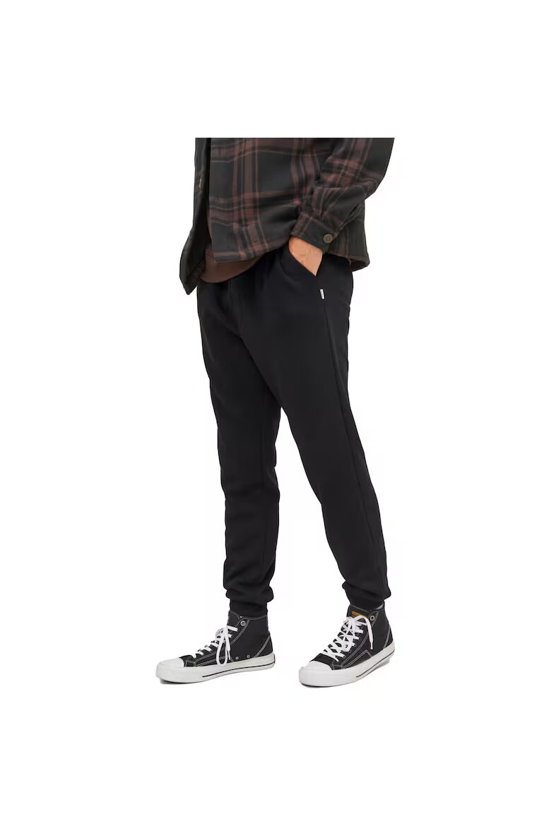 Jack & Jones Панталони Gordon Bradley 12249274-черно 30732 Черен
