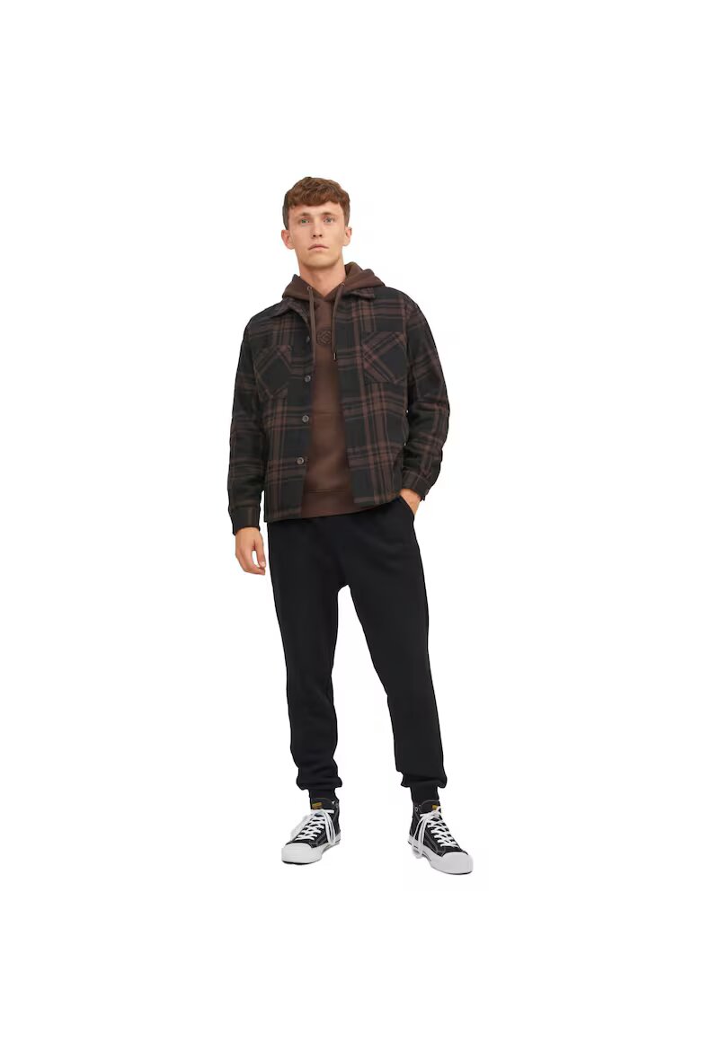 Jack & Jones Панталони Gordon Bradley 12249274-черно 30732 Черен