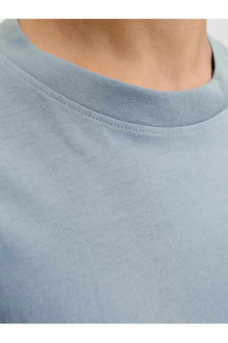 Jack & Jones Пижама от памук синкаво сиво Синьо сиво