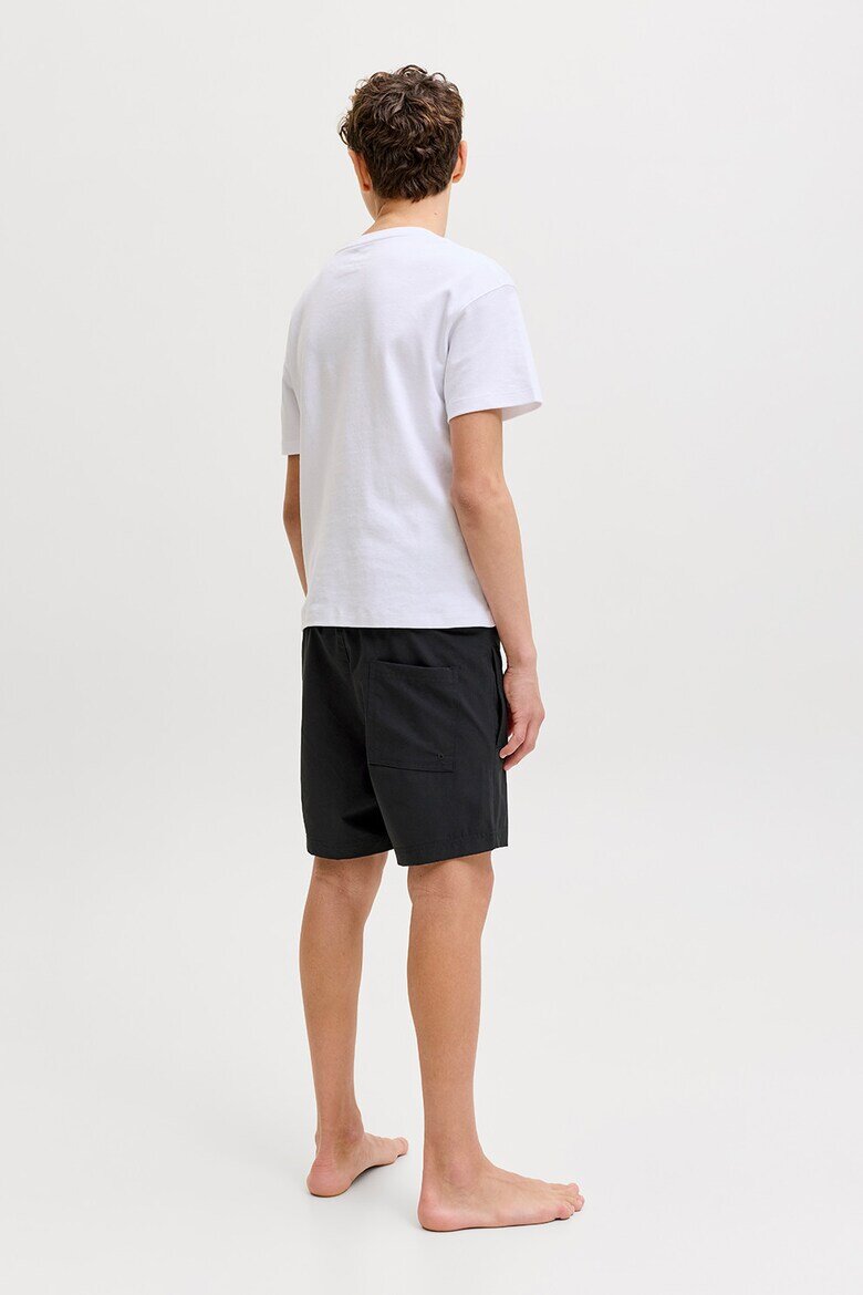 Jack & Jones Плувни шорти с връзка Избеляло черно