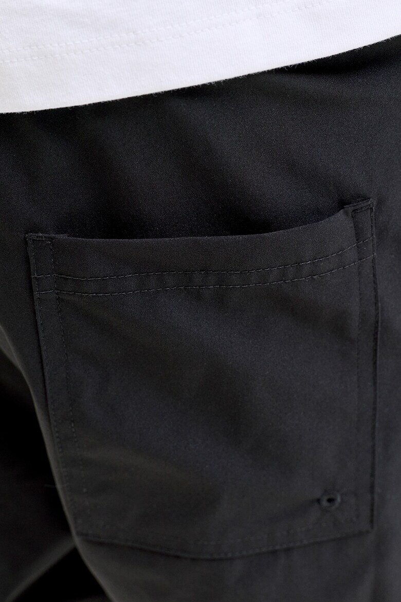 Jack & Jones Плувни шорти с връзка Избеляло черно