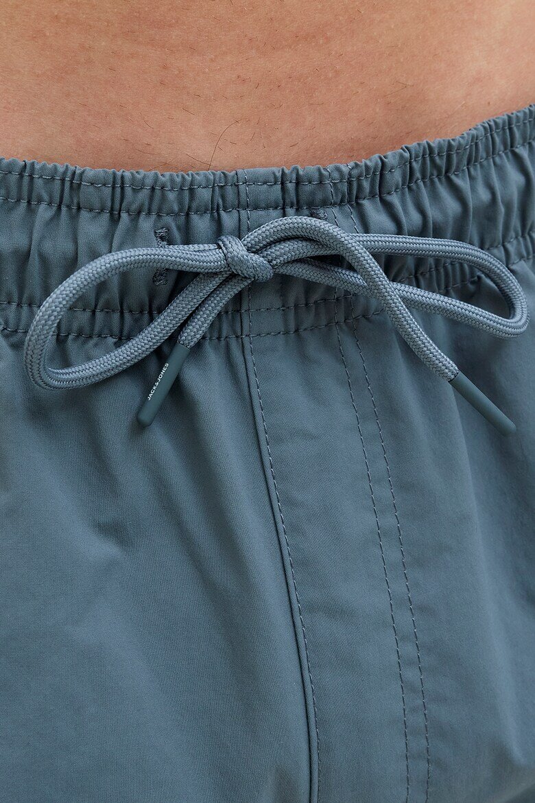 Jack & Jones Плувни шорти с връзка Въглен сиво