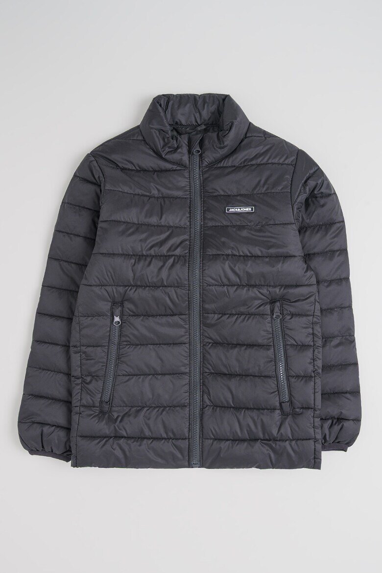 Jack & Jones Подплатено яке с двупосочен цип Черен