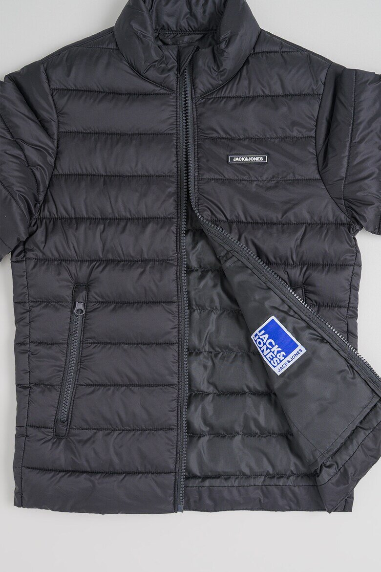 Jack & Jones Подплатено яке с двупосочен цип Черен