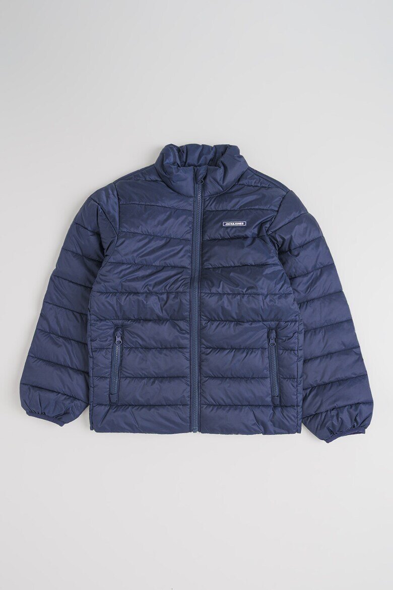 Jack & Jones Подплатено яке с двупосочен цип Тъмносин