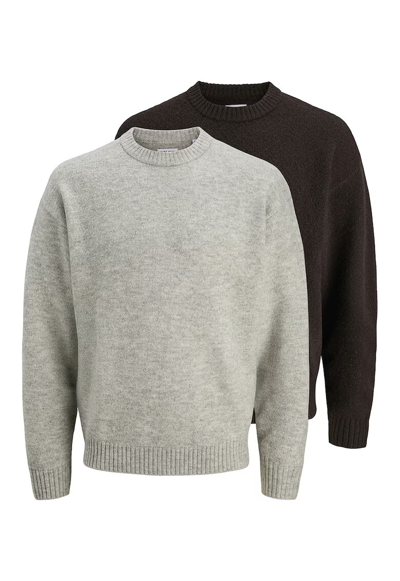 Jack & Jones Пуловер с овално деколте - 2 части