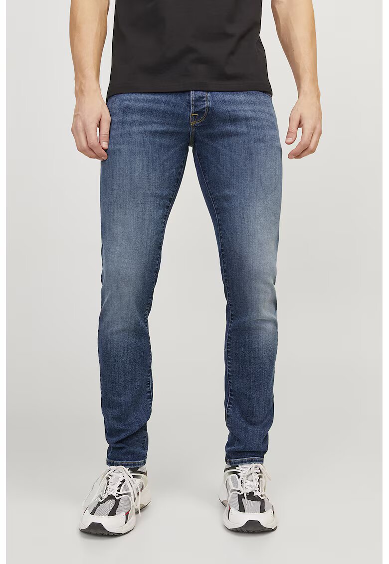 Jack & Jones Скини дънки със захабен ефект