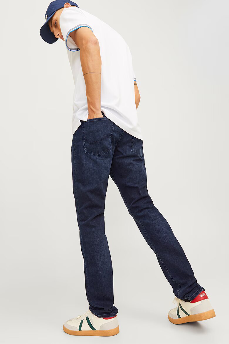 Jack & Jones Слим дънки Тъмносин