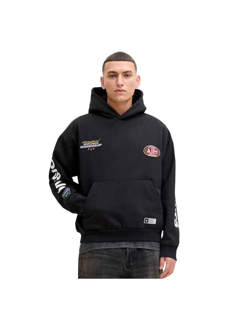 Jack & Jones Суичър JACK &JONES Pulse Printed Hood 53479
