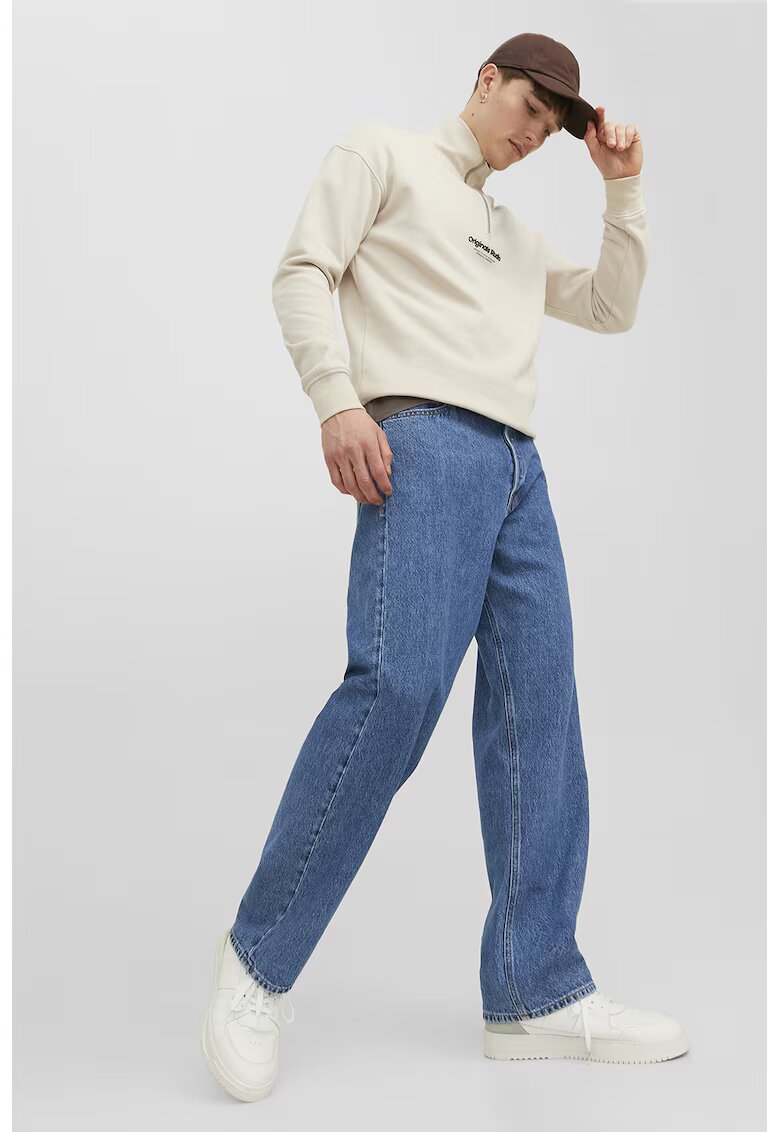 Jack & Jones Свободни дънки с миди талия
