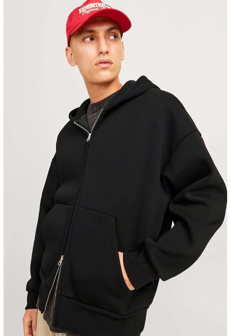 Jack & Jones Свободно худи с паднали ръкави