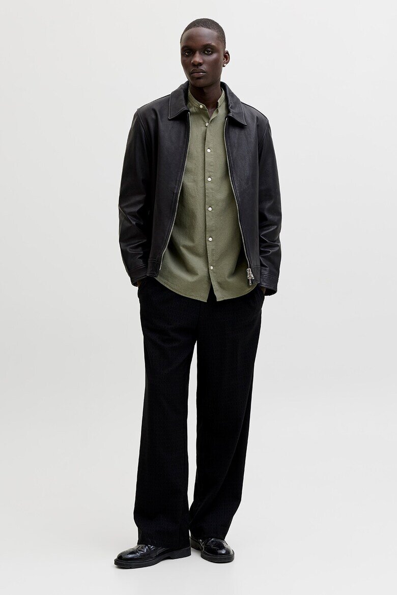 Jack & Jones Туника Breeze с памук и лен Каки