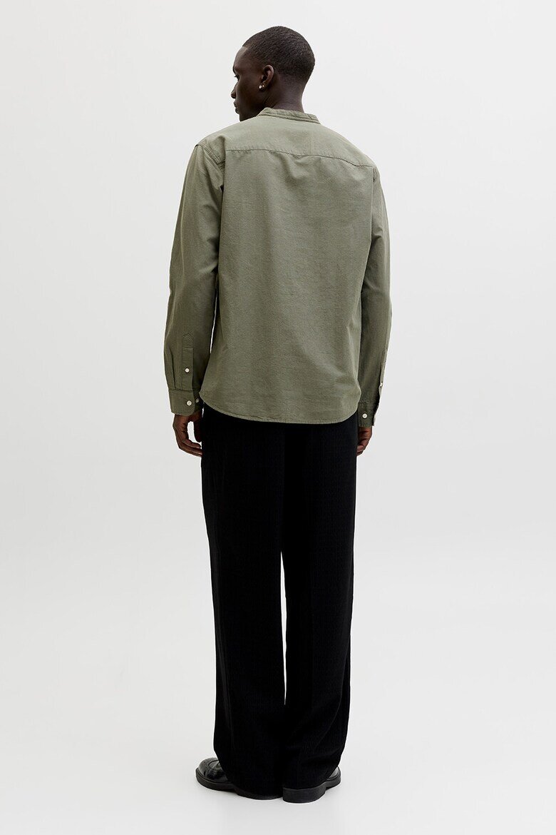 Jack & Jones Туника Breeze с памук и лен Каки