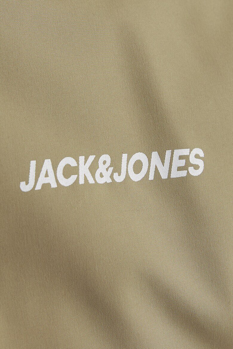 Jack & Jones Яке Rush с цип и качулка Бежов