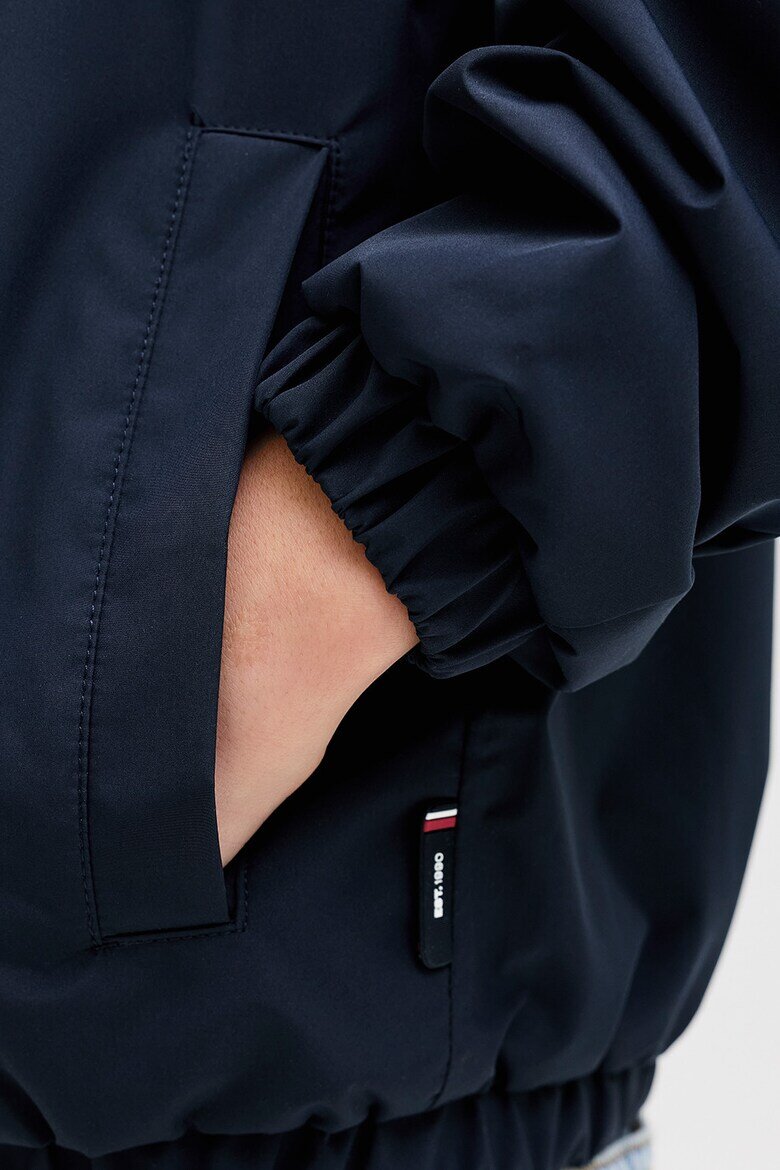 Jack & Jones Яке с качулка и джобове встрани Ултрамарин синьо