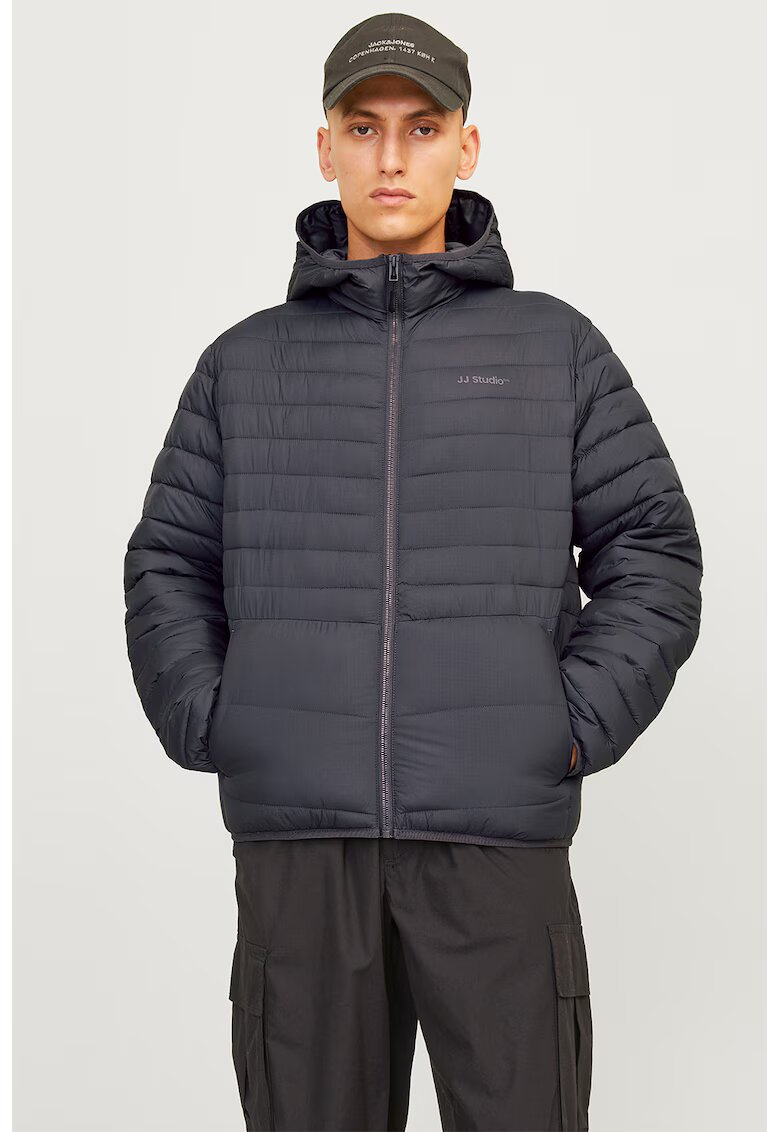 Jack & Jones Яке с качулка и вата