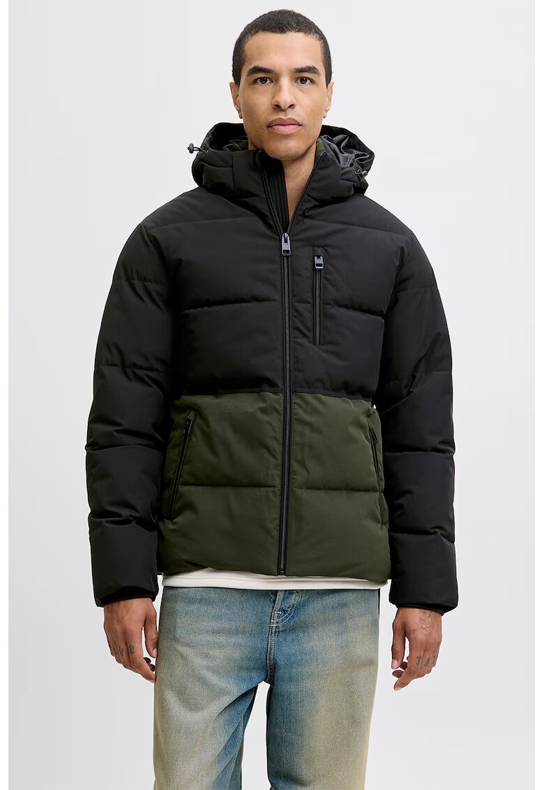Jack & Jones Зимно яке с джобове с цип'