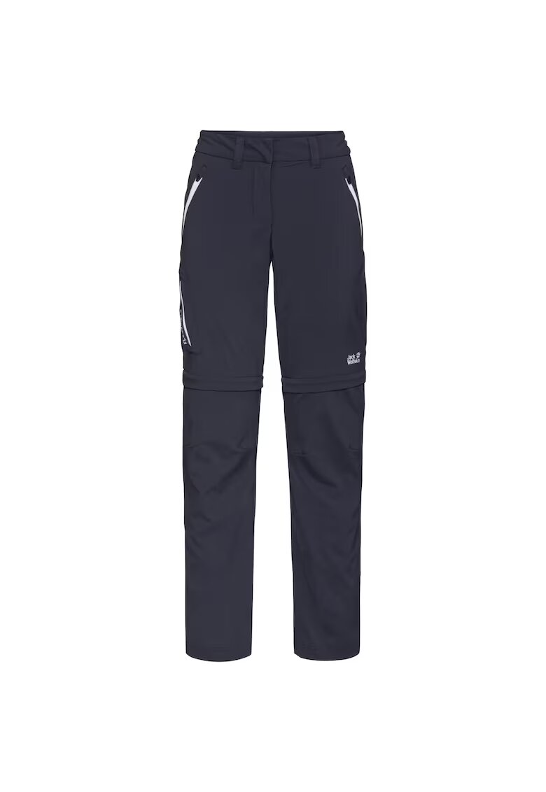Jack Wolfskin Дамски спортен панталон Overland Zip Away Pants W 1506133 - Тъмносин