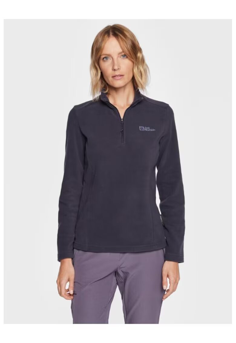 Jack Wolfskin Дамски суичър - 302687077 - Полиестер - Сив - Сив