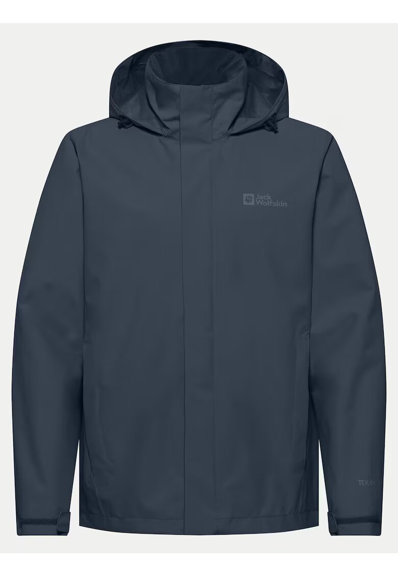 Jack Wolfskin Дамско спортно яке - A63903 - тъмносиньо - рециклиран полиестер