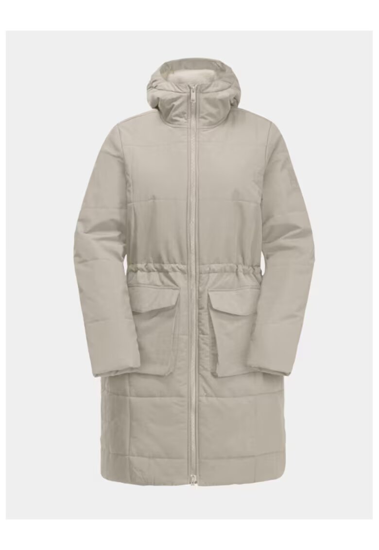 Jack Wolfskin Дамско яке - 303337605 - Полиамид - Сиво
