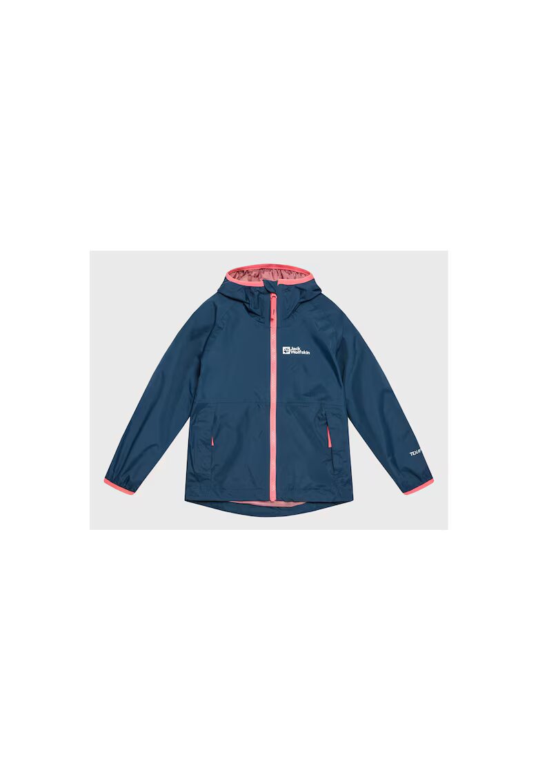Jack Wolfskin Детско яке за дъжд - 302724468 - Полиамид - Морско синьо