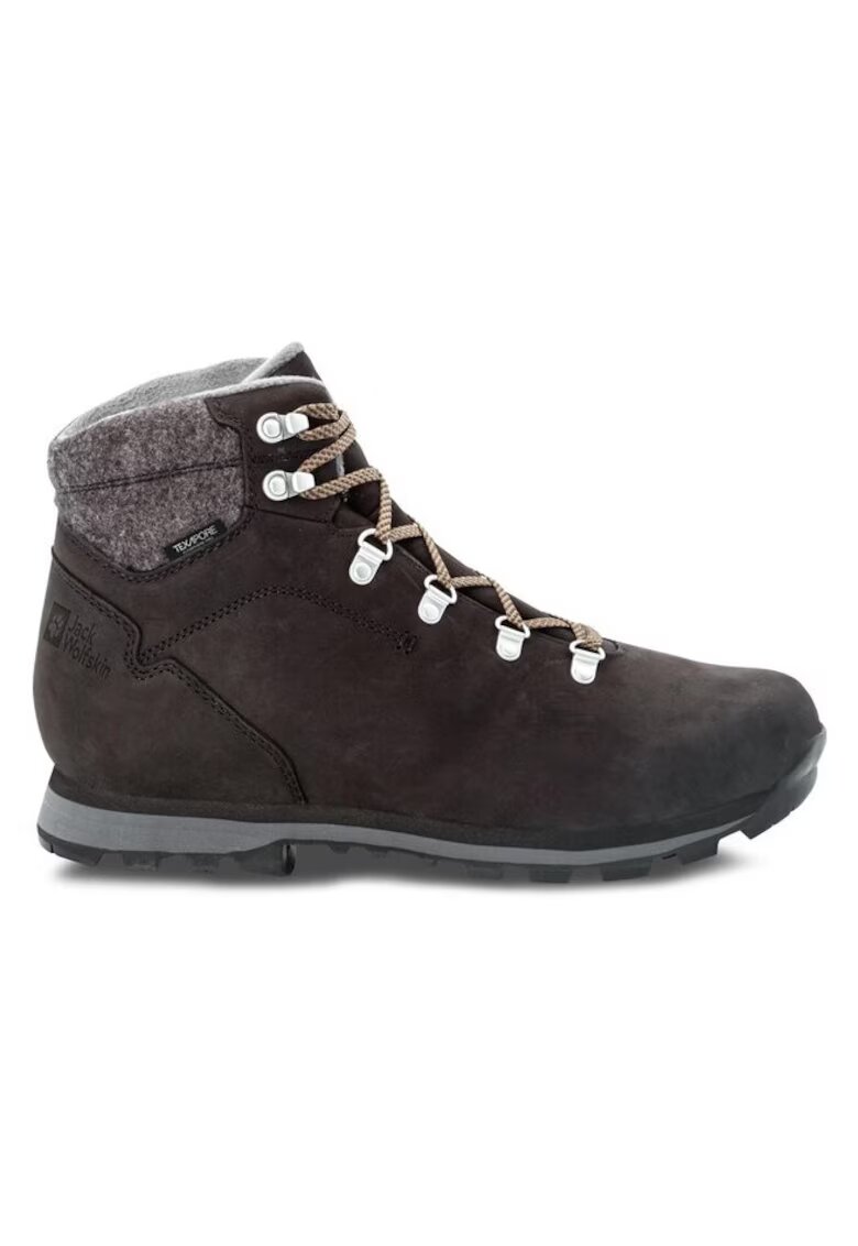 Jack Wolfskin Мъжки спортни обувки 303051907 - естествена кожа/набук - сиви