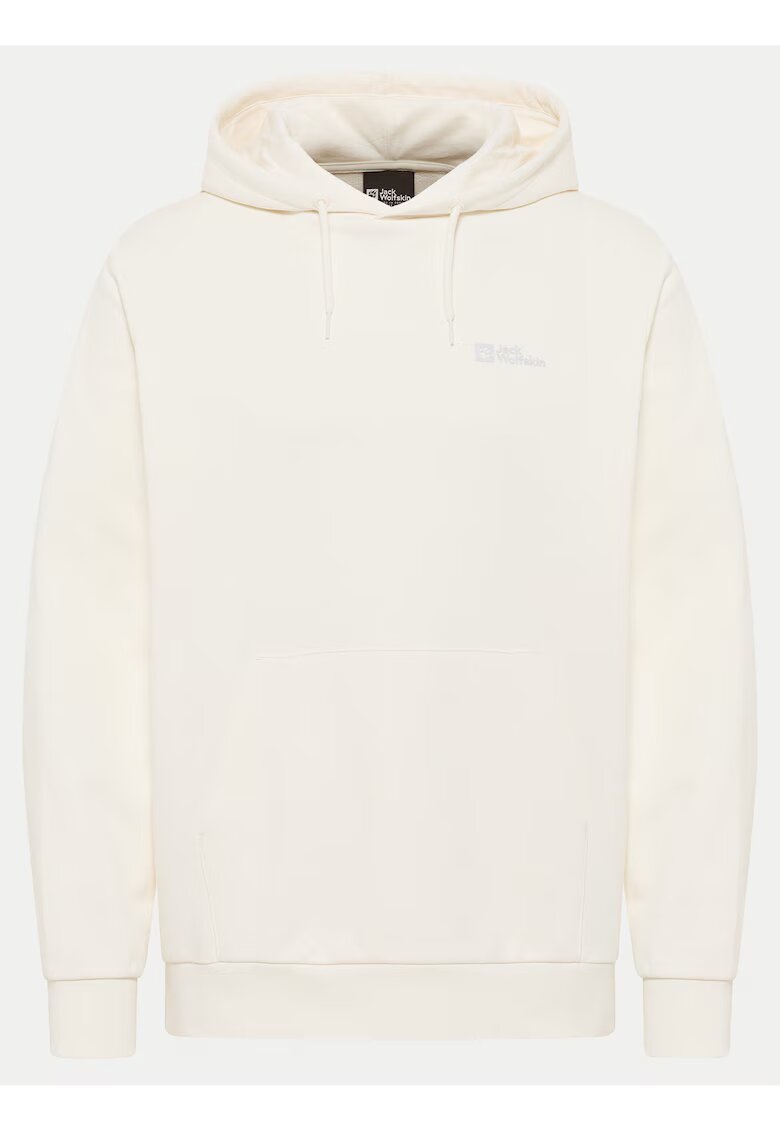 Jack Wolfskin Мъжки суичър с качулка A63872 - органичен памук -