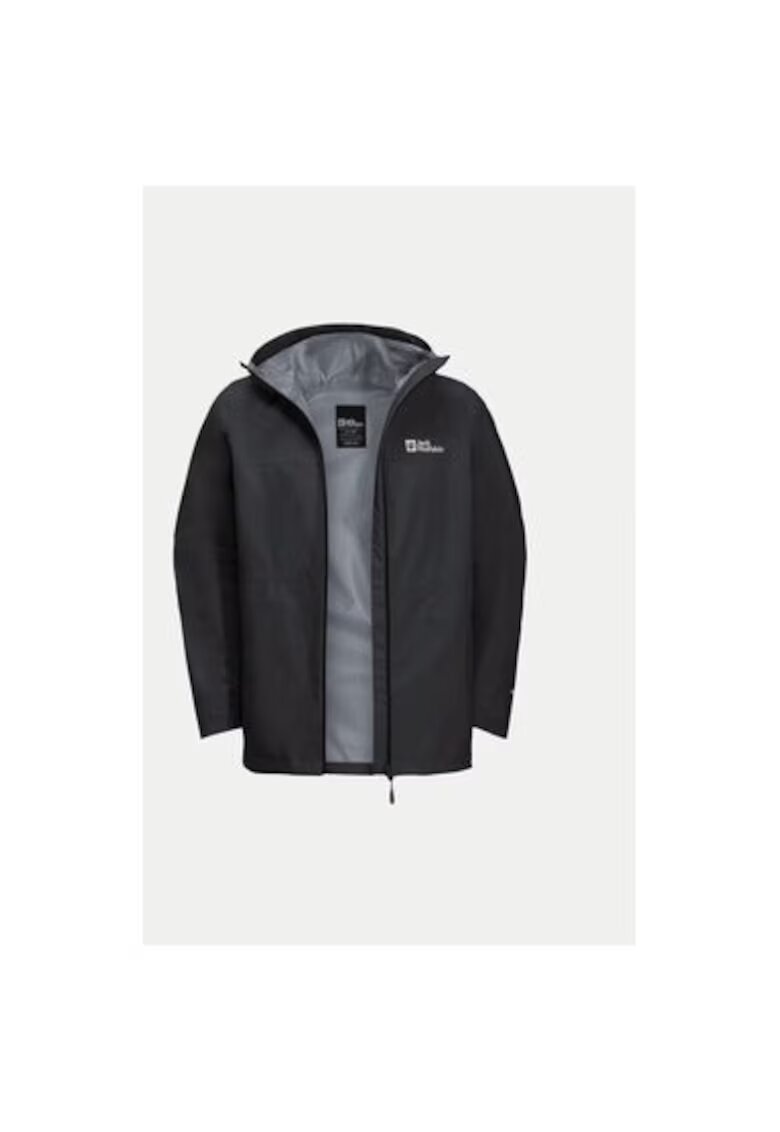Jack Wolfskin Мъжко яке - 303953300 - Рециклиран полиестер - Черно