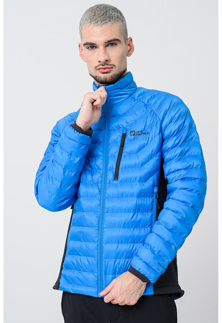 Jack Wolfskin Олекотено яке Routeburn Pro - Черен/Светлосин